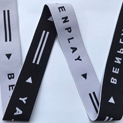 Jacquard weaving elastic band